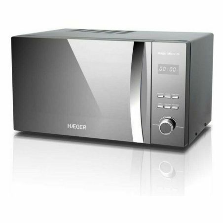 Microwave with Grill Haeger MW-80B.008A Grey 800W