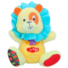 Soft toy with sounds Winfun Lion 15 x 15 x 9 cm (6 Units)