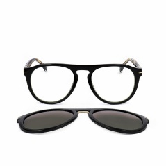 Occhiali da sole Uomo Eyewear by David Beckham 7032/G/CS Polarizzate Nero Dorato Ø 52 mm