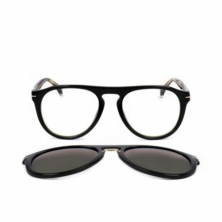 Men's Sunglasses Eyewear by David Beckham 7032/G/CS Polarised Black Golden Ø 52 mm