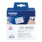 Etichette per Stampante Brother DK-44205 62 mm x 30,48 m Nero/Bianco (3 Unità)