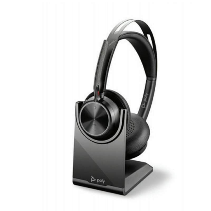 Auricolari Poly Voyager Focus 2 UC Nero