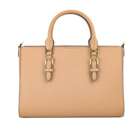 Borsa Donna Michael Kors CHARLOTE Marrone 29 x 20 x 12 cm