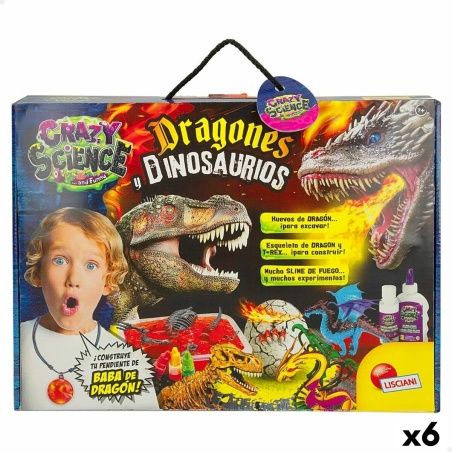 Gioco di Scienza Lisciani Dragones y dinosaurios ES (6 Unità)