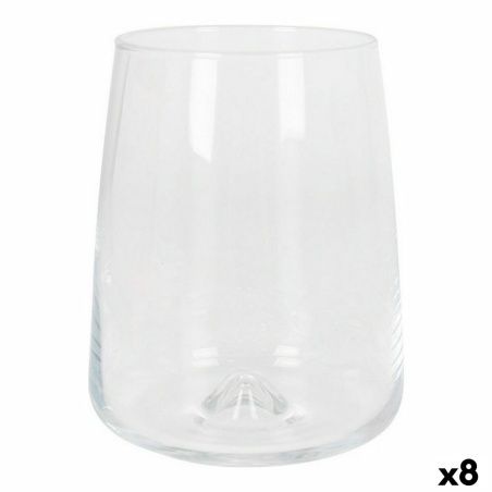 Set of glasses LAV Terra Transparent Crystal 590 ml 6 Pieces (8 Units)