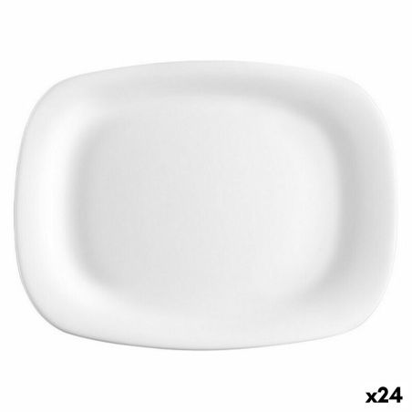 Flat Plate Bormioli BOR1191 Rectangular (24 Units) (20 x 28 cm)