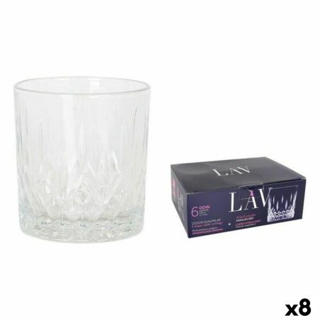 Set of glasses LAV Odin 6 Pieces (8 Units) (330 ml)