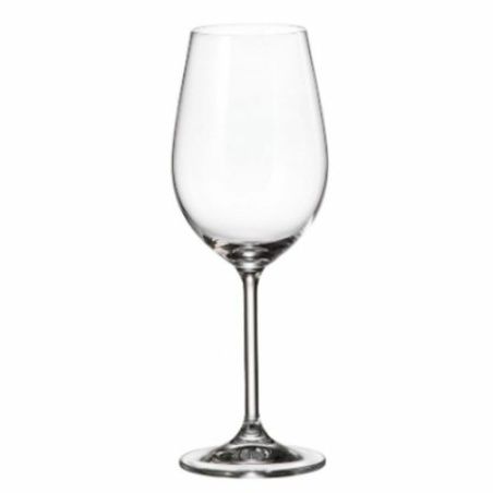 Set di Bicchieri Bohemia Crystal Clara 350 ml Bianco 6 Pezzi 6 x 8 x 22 cm (6 Unità) (4 Unità)