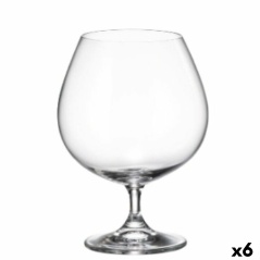 Set di Bicchieri Bohemia Crystal Clara Cognac 690 ml 6 Unità 4 Unità 7,5 x 12 x 16 cm