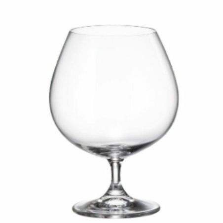 Set di Bicchieri Bohemia Crystal Clara Cognac 690 ml 6 Unità 4 Unità 7,5 x 12 x 16 cm