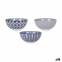 Bowl Alfares Masako ø 15,5 x 7,7 cm Blue 15 x 7,3 cm (18 Units)