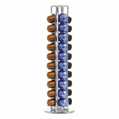 Stand for 40 Coffee Capsules Quttin 107235 Rotating 11,5 x 37 cm (6 Units)