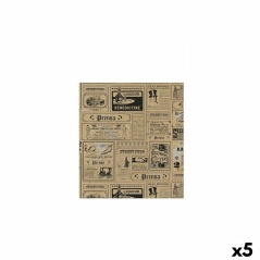 Tablecloth Algon Paper Newspaper 31 x 28 cm (5 Units)