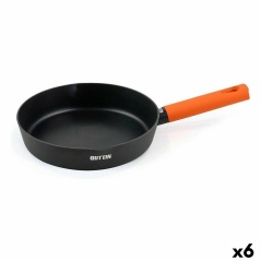 Padella Quttin Gastro Nero Arancio 47 x 29,5 x 5,8 cm (6 Unità)