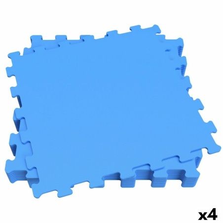 Child's Puzzle Aktive Blue 9 Pieces Eva Rubber 50 x 0,4 x 50 cm (4 Units)