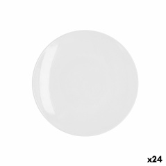 Piatto da Dolce Quid Select Basic Bianco Plastica 20 cm (24 Unità)