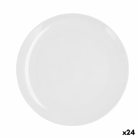 Piatto da pranzo Quid Select Basic Bianco Plastica 25 cm (24 Unità)