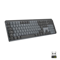 Wireless Keyboard Logitech 920-010757 Black English EEUU Grey QWERTY