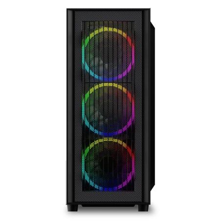 ATX Semi-tower Box Sharkoon RGB Wave Black