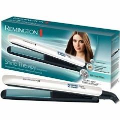Hair Straightener Remington Shine Therapy S8500 White Black/Silver