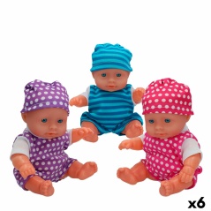 Dolls Set Colorbaby Pitusos 3 Pieces 20 cm 13 x 20 x 6,5 cm 6 Units