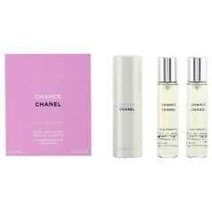 Women's Perfume Set Chance Eau Fraiche Chanel Chance Eau Fraiche (3 pcs)