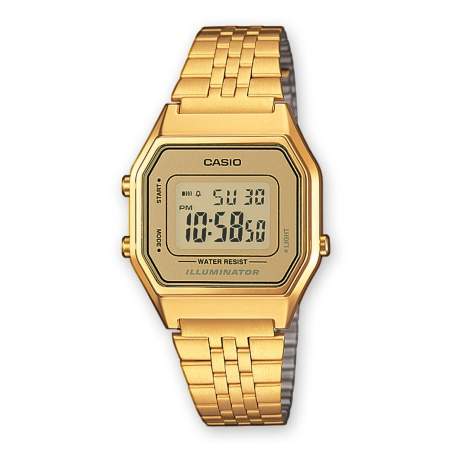 Orologio Unisex Casio LA680WEGA-9ER Dorato