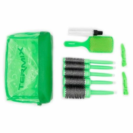 Set of combs/brushes Termix Brushing Green