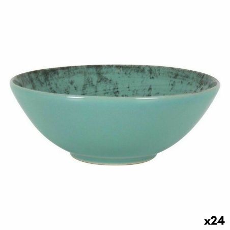 Bowl La Mediterránea Aspe Turquoise Ø 16,3 x 6,1 cm (24 Units)