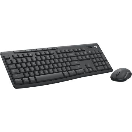 Keyboard and Mouse Logitech MK370 Grey Graphite Spanish Qwerty