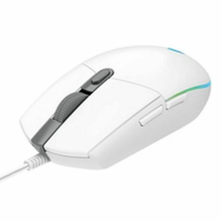 Mouse Logitech G203 LIGHTSYNC Bianco