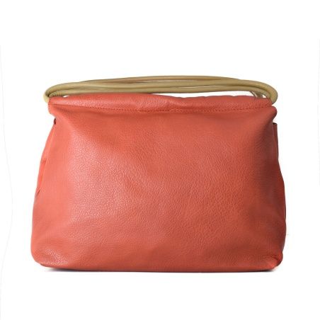 Women's Handbag Manoukian NIKITA-TERRACOTA Red 33 x 23 x 12 cm