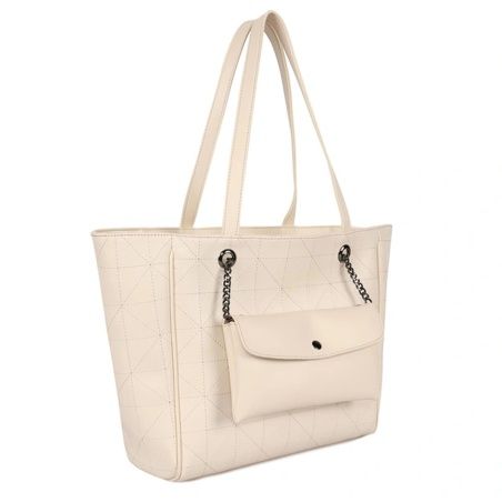 Borsa Donna Laura Ashley RELIEF-QUILTED-CREAM Crema 30 x 30 x 10 cm