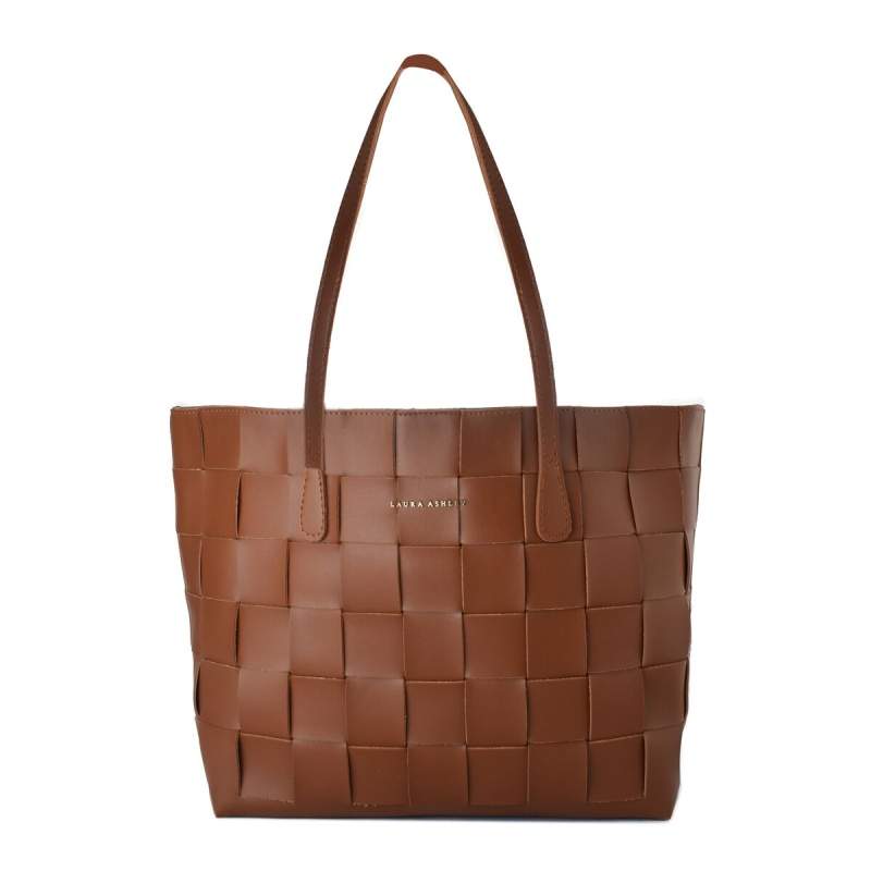 Borsa Donna Laura Ashley A27-C01-COGNAC Marrone 30 x 28 x 12 cm