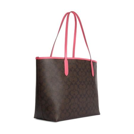 Women's Handbag Coach CB869-IMUOE Brown 44 x 27 x 14 cm