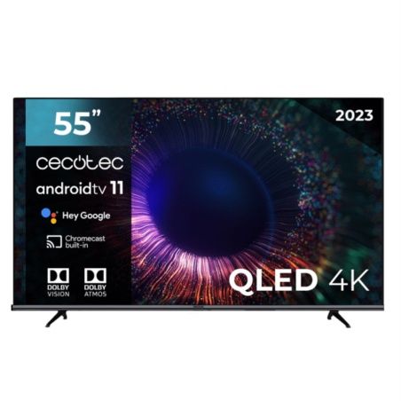 Televisione Cecotec 02568 4K Ultra HD 55" QLED Android TV