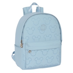 Laptop Backpack Mickey Mouse Clubhouse Teen Snow Blue 31 x 40 x 16 cm