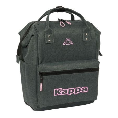 Laptop Backpack Kappa Silver Pink Grey 27 x 40 x 19 cm