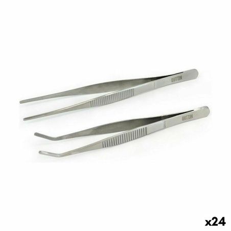 Kitchen Pegs Quttin Stainless steel 30 cm 2 Pieces (24 Units)
