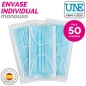 Box of hygienic masks SensiKare 50 Pieces (12 Units)