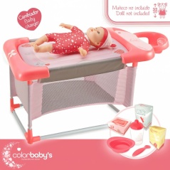 Changing table for dolls Colorbaby 3-in-1 68 x 32,5 x 34 cm 2 Units