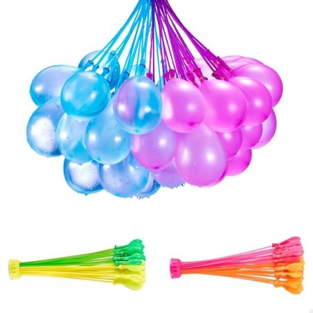 Palloncini d'Acqua con Pompa Zuru Bunch-o-Balloons 24 Unità