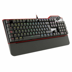 Gaming Keyboard Genesis NKG-1793 Spanish Qwerty QWERTY RGB Black