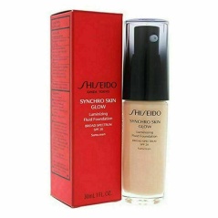 Base per Trucco Fluida Synchro Skin Glow Shiseido 30 ml