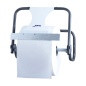 Toilet-roll holder, kitchen-roll holder Jofel industrial Steel 43,5 cm