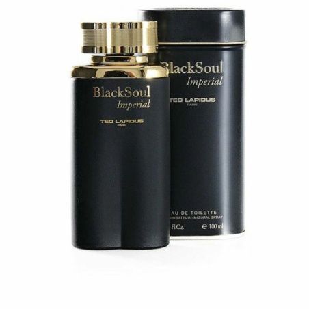 Men's Perfume Set Ted Lapidus Black Soul Imperial 2 Pieces