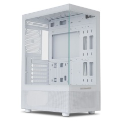 Case computer desktop ATX Nox Bianco Nero