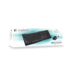 Keyboard and Wireless Mouse Logitech 920-004512 Qwerty Italian Italian