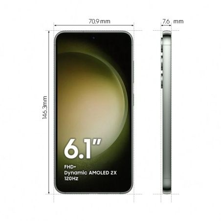 Smartphone Samsung Galaxy S23 Verde 6,1" 256 GB Octa Core 8 GB RAM