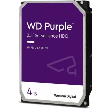 Hard Drive Western Digital WD43PURZ 3,5" 4TB 4 TB SSD 4 TB HDD